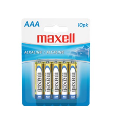 Maxell LR03  AAA 1.5V Alkaline Batteries Long Lasting 10 Pack